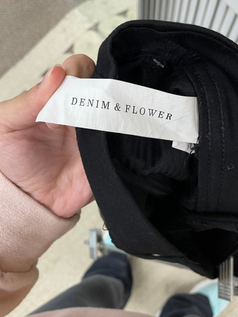 Denim & Flower Black pants size 32 - Picture 3 of 7